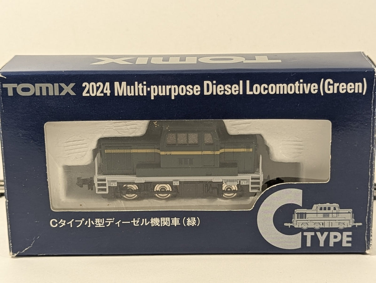 Tomix N Gauge C Type Multi-purpose Diesel Locomotive Green 2024