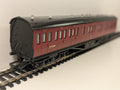 Dapol OO Gauge Stanier 57ft Brake Third M16658 BR Carmine – Lights