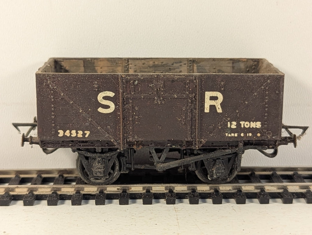 Kit Built OO Gauge SR 12 Ton Open Wagon 34327 SR Brown