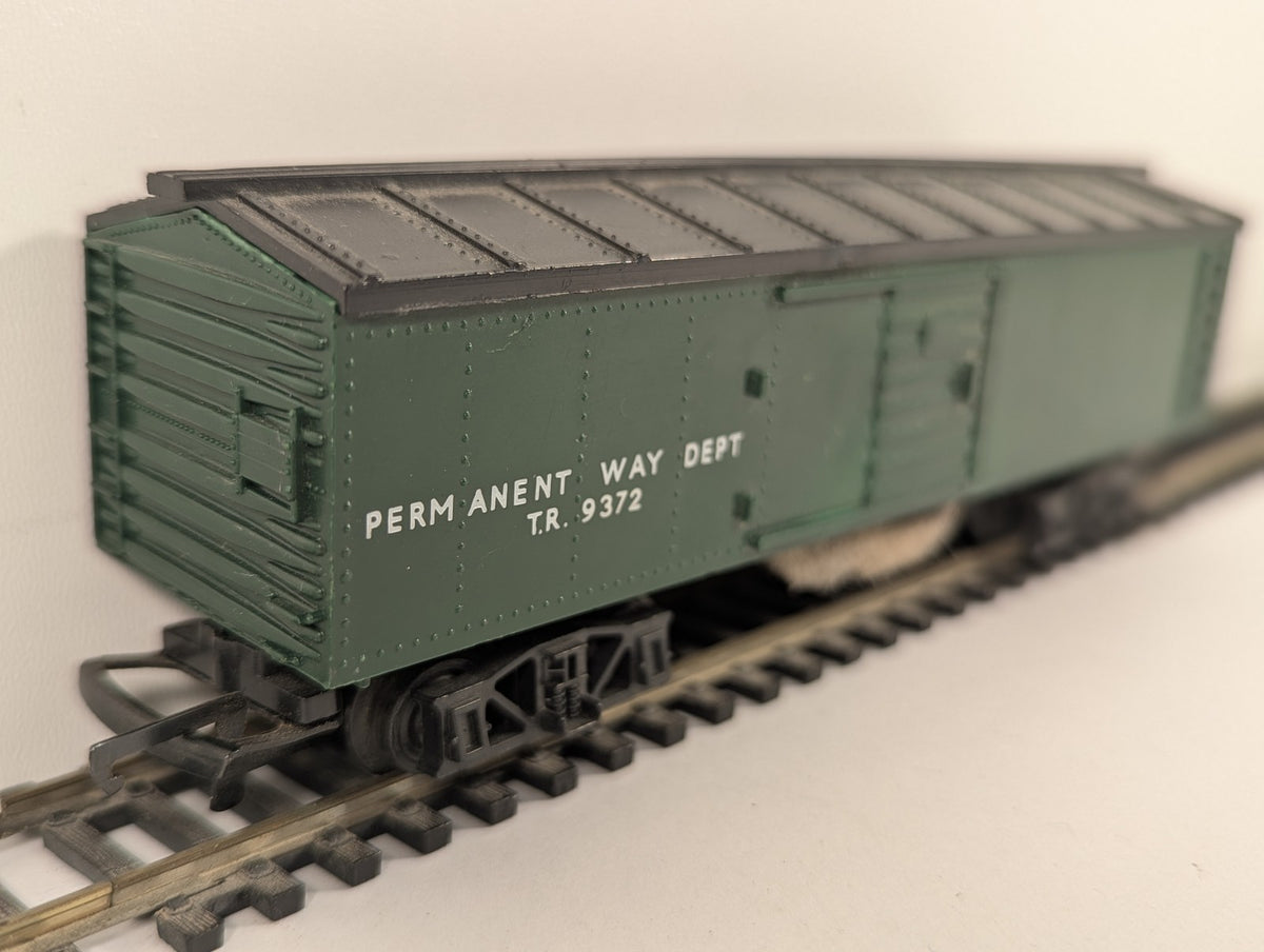 Tri-ang OO Gauge Track Cleaning Car Rolling Stock T.R. 9372 Permanent Way Green