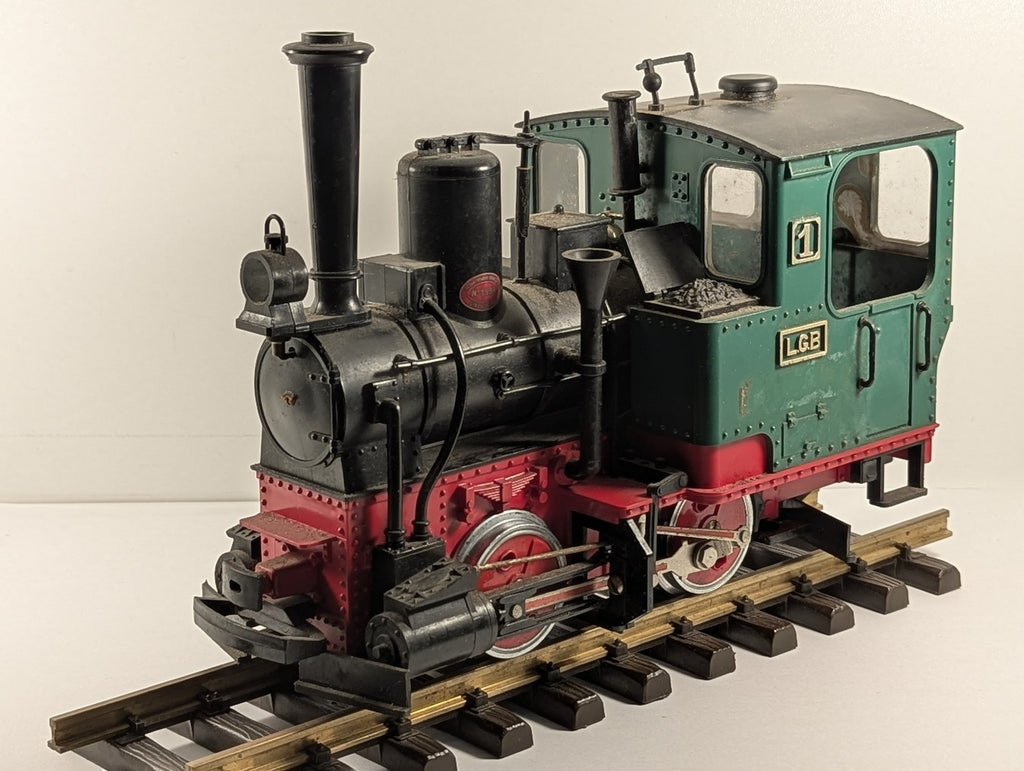 LGB G Gauge Stainz 0-4-0T Steam Locomotive 1 Green / Red 2010
