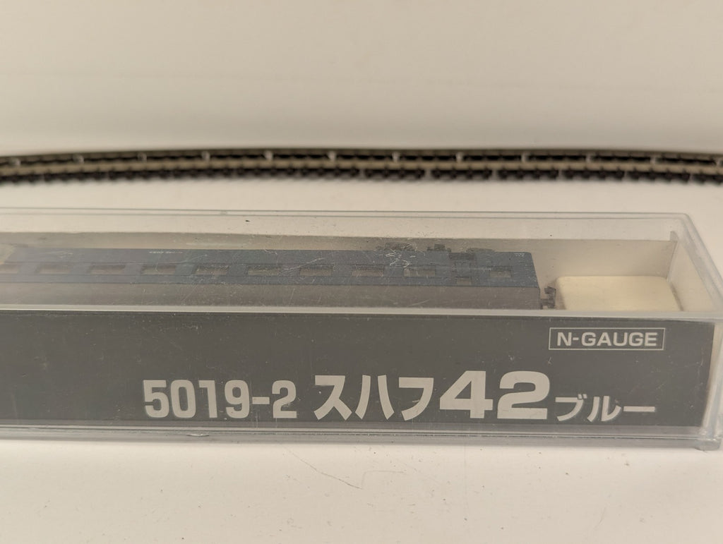 Kato N Gauge SuHaFu 42 Blue Passenger Coach スハフ42 2053 JNR Blue 5019-2