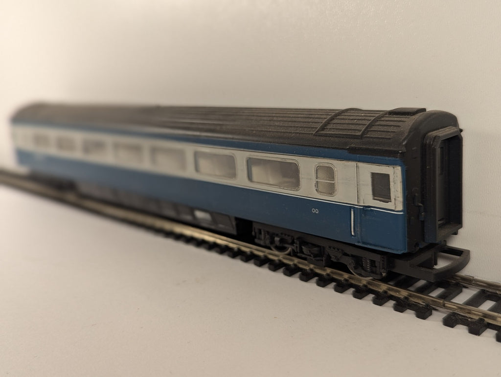 Hornby OO Gauge BR Mk3 Open Second Coach Passenger Coach BR Blue & Grey R439
