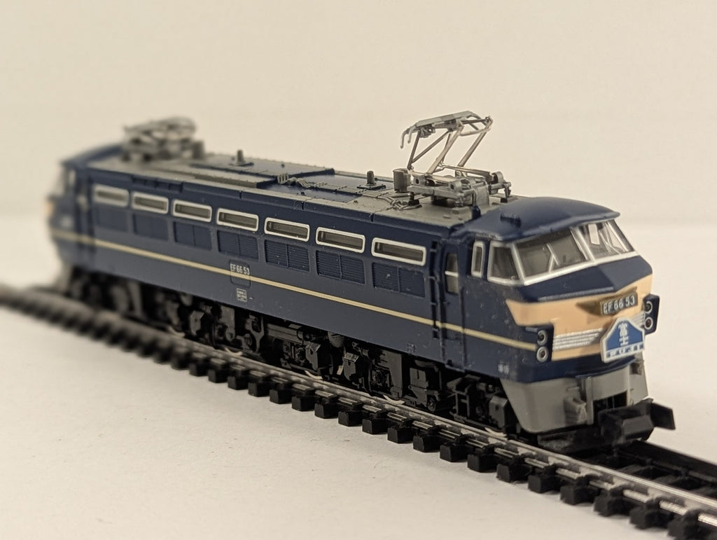 TOMIX N Gauge Class EF66 Electric Locomotive EF66 53 JR Blue 2163