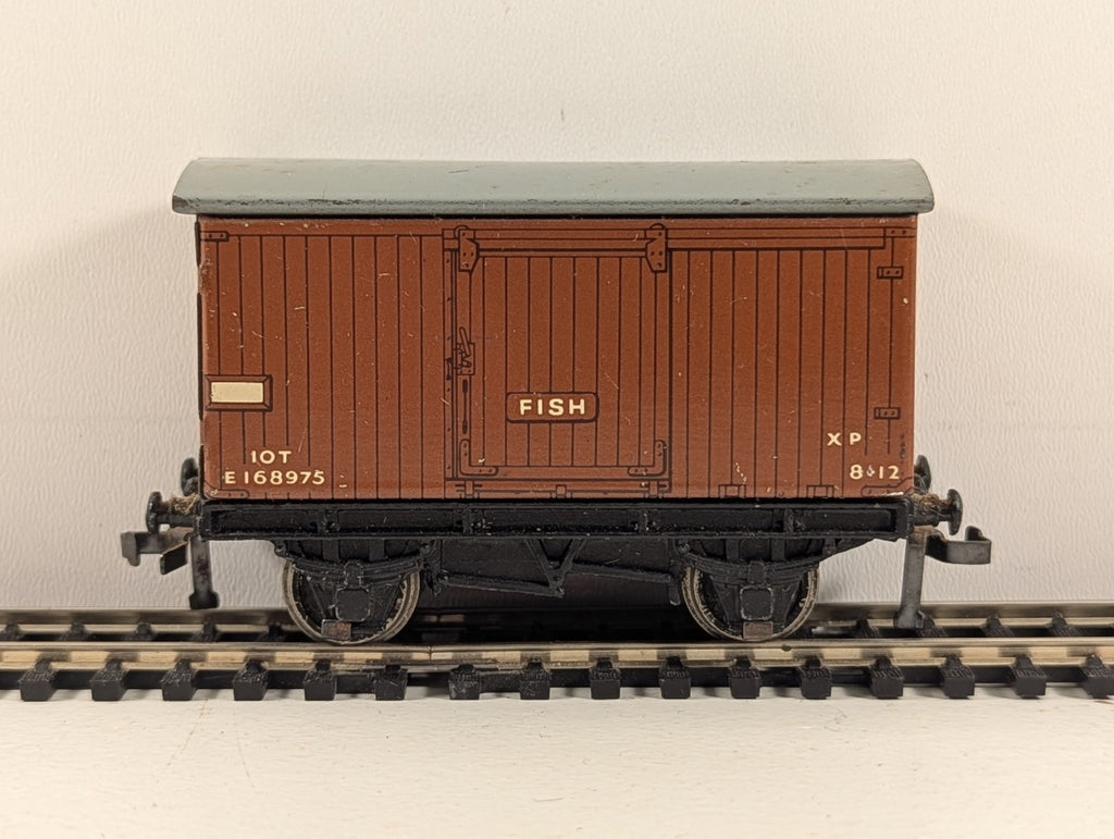 Hornby Dublo DR374 OO Gauge BR Brown D1 Fish Van - Boxed