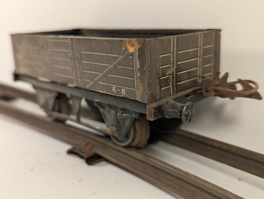Hornby O Gauge No. 1 LMS 13T Open Wagon 210112 LMS Brown