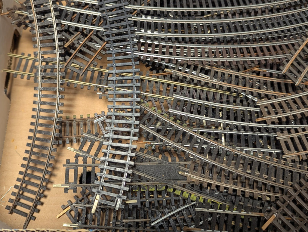 OO Gauge Job Lot of Model Railway Track - Needs Cleaning