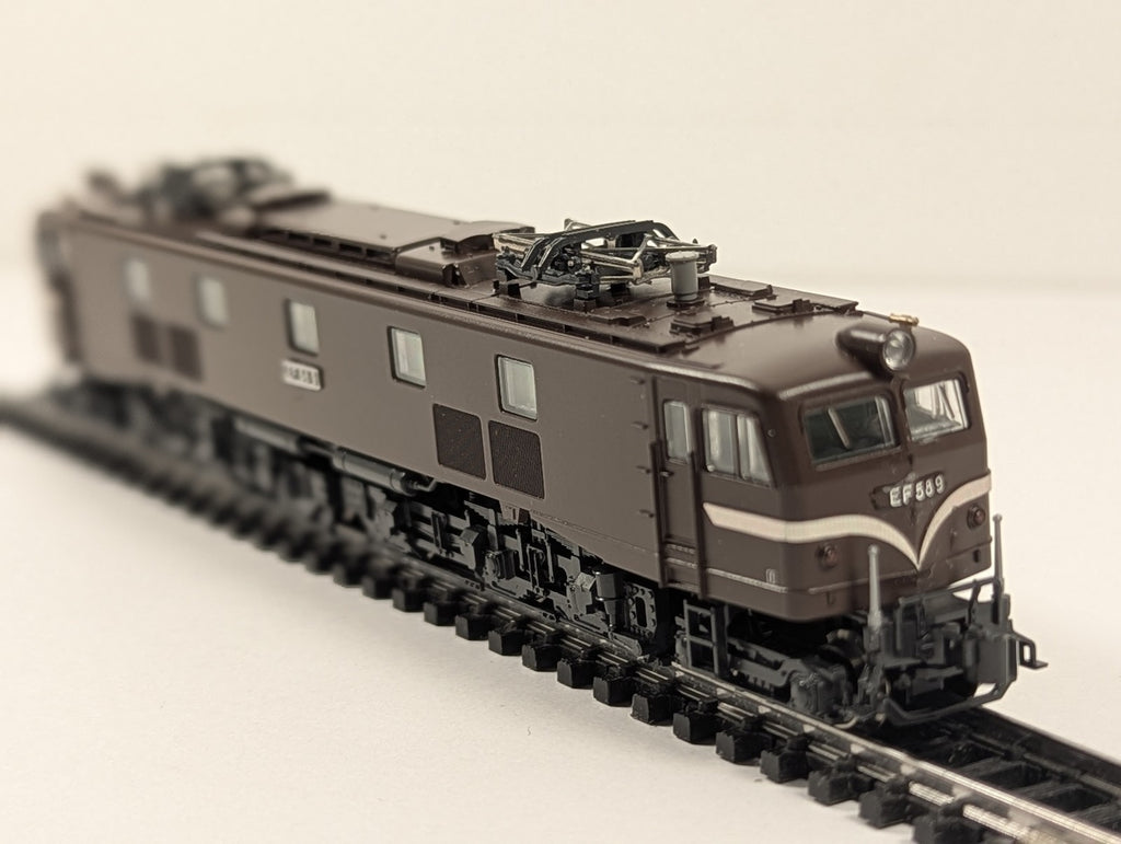 Kato N Gauge Class EF58 Electric Locomotive EF58 9 Brown 3055-1