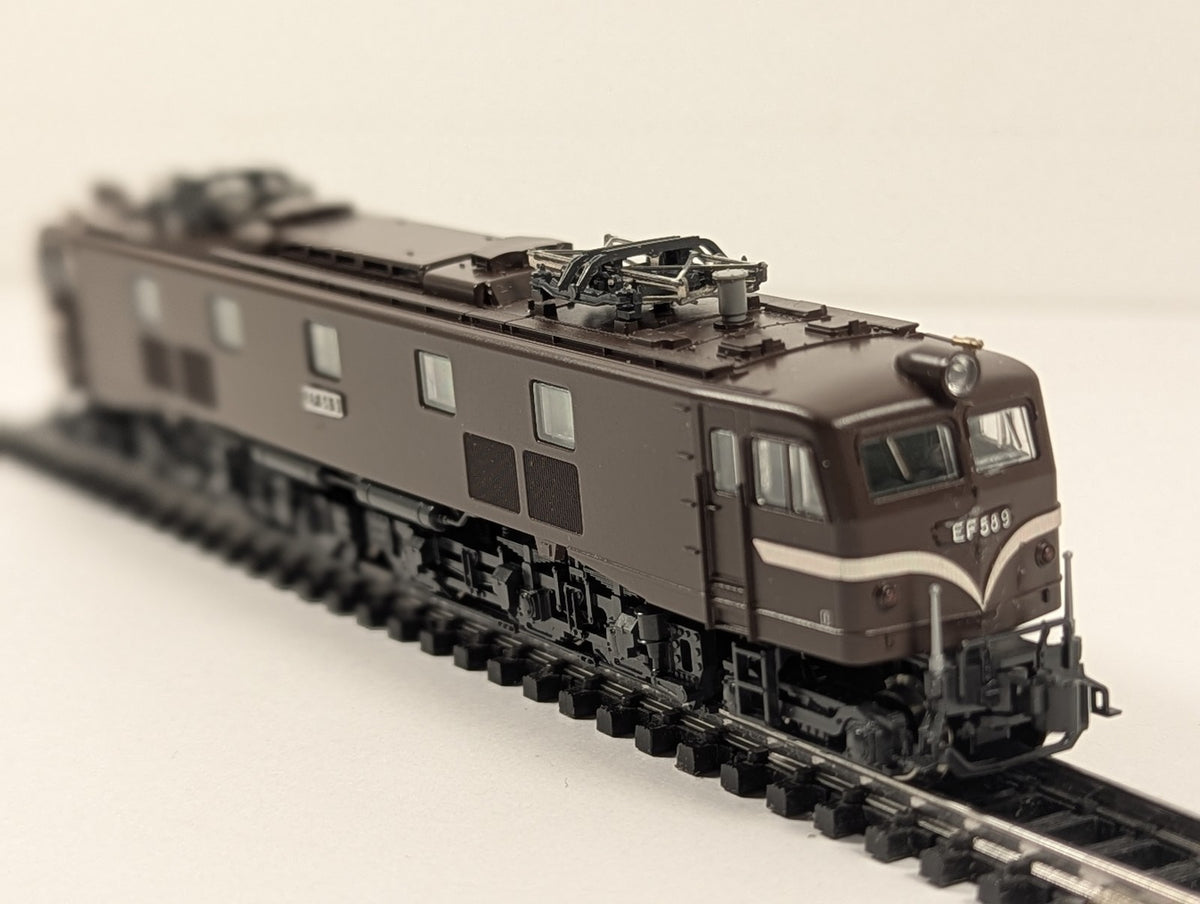 Kato N Gauge Class EF58 Electric Locomotive EF58 9 Brown 3055-1