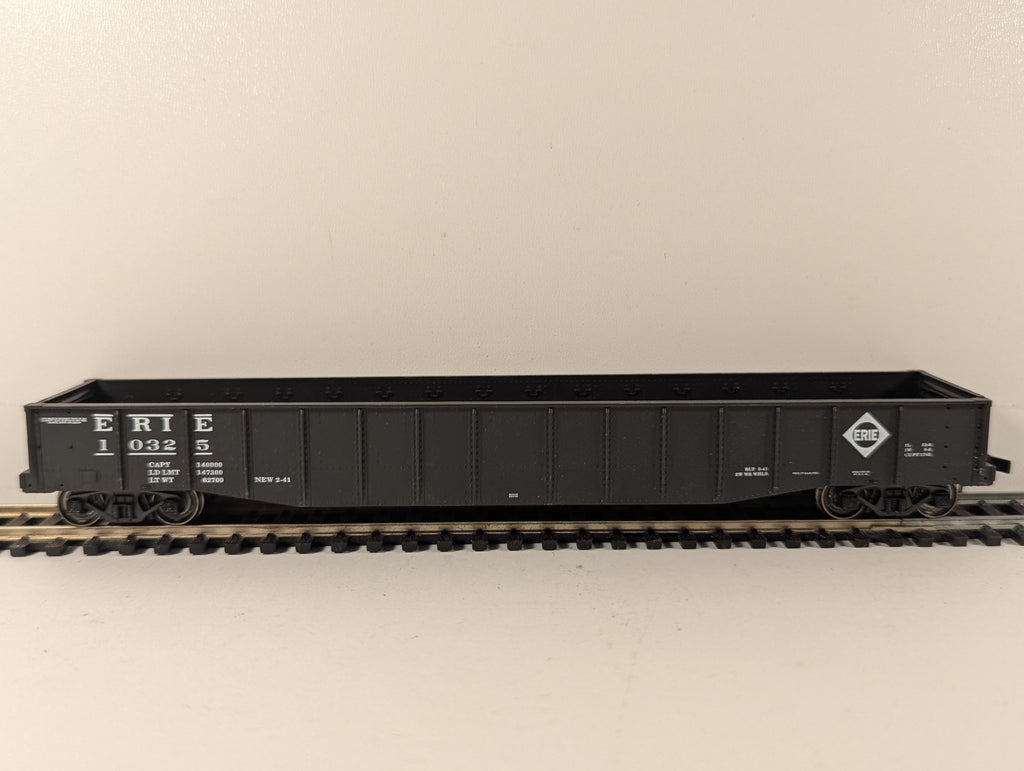 HO Gauge 52ft 6in Gondola Wagon Goods Wagon 10325 Erie Black