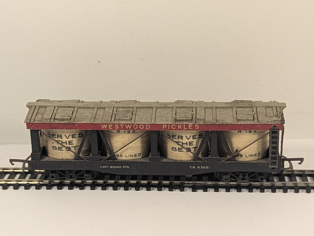 Tri-ang Railways R139 OO Gauge "Westwood Pickles" Pickle Van - Some Rust