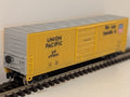 Life-Like N Scale 50ft Evans Plug Door Boxcar Union Pacific Yellow