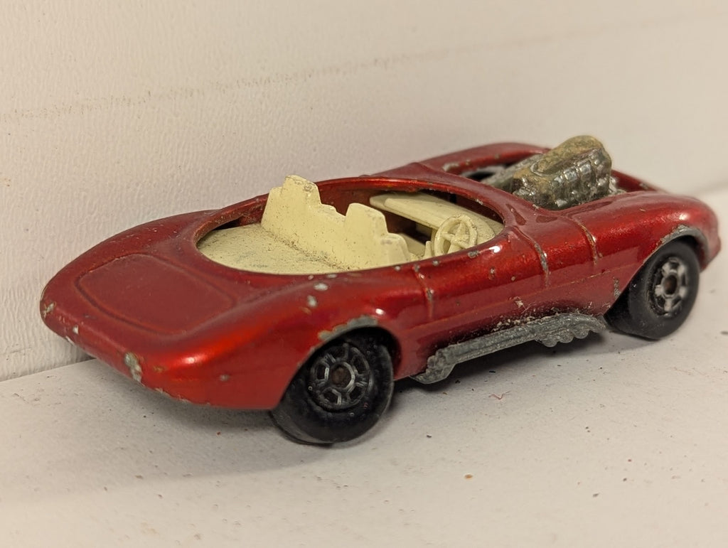 Matchbox Hot Rod Draguar Die-cast Car Red 36