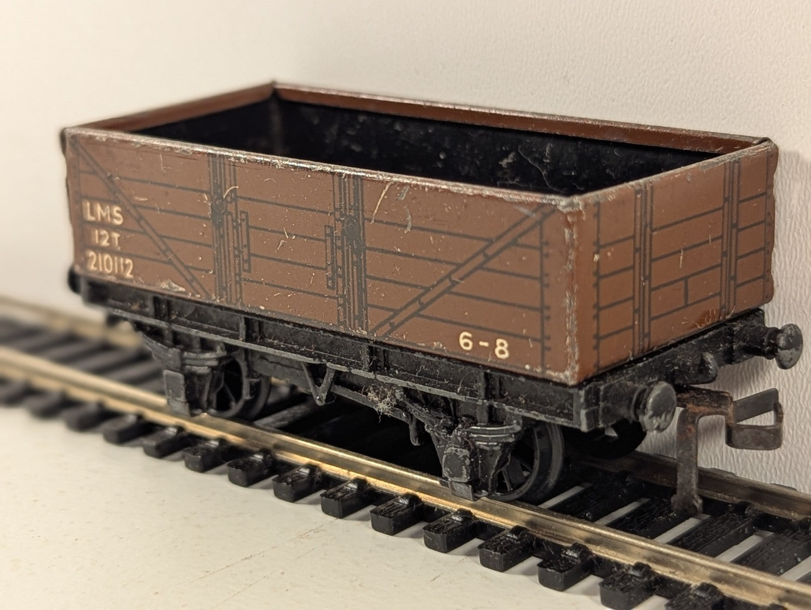 Hornby Dublo LMS Tinplate Open Goods Wagon OO Gauge
