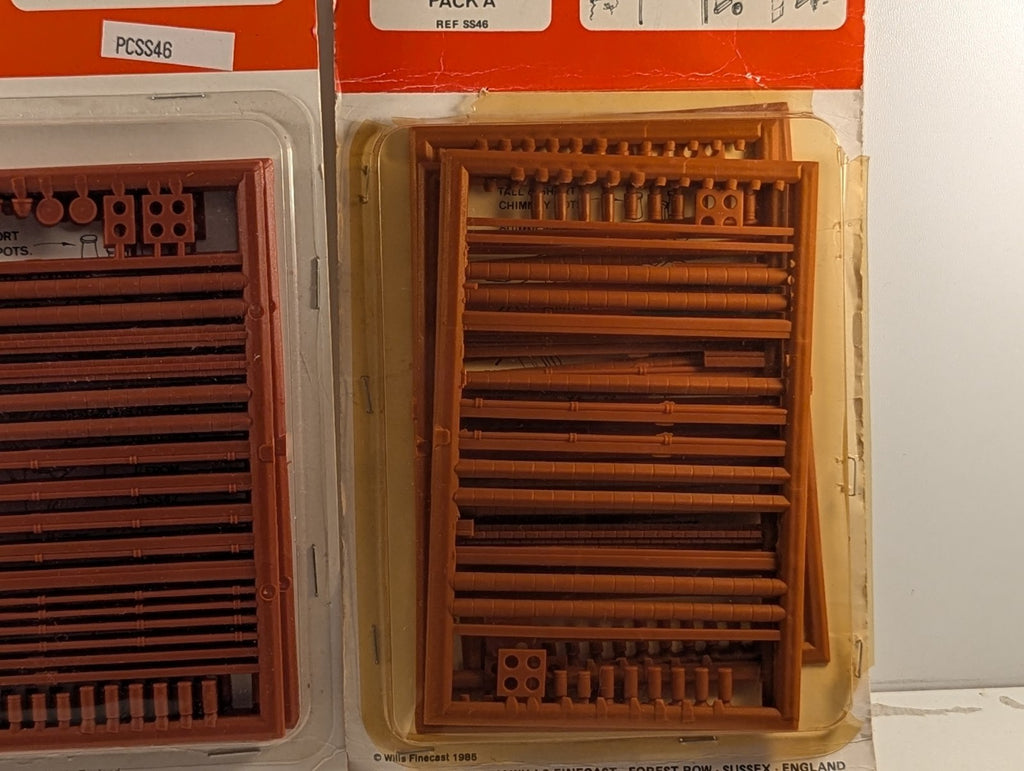 Wills SS46 OO Gauge Building Details Pack A Bundle of 3
