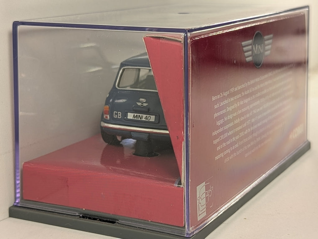 Corgi 1:43 Mini 40 Die-cast Model Car Blue