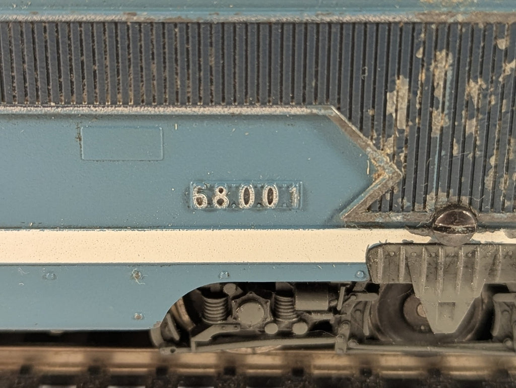 Fleischmann HO Gauge SNCF Class 68000 Diesel Locomotive 68001 SNCF Blue 1386