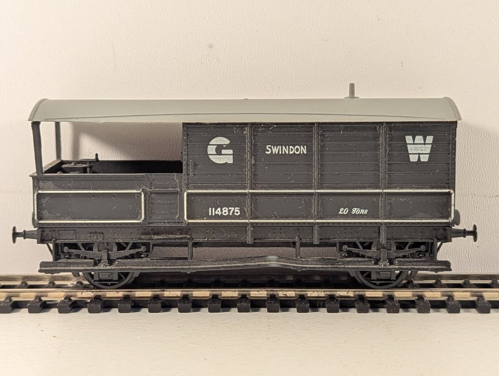 Airfix OO Gauge GWR 20 Ton Toad Brake Van 114875 GWR Grey 54303