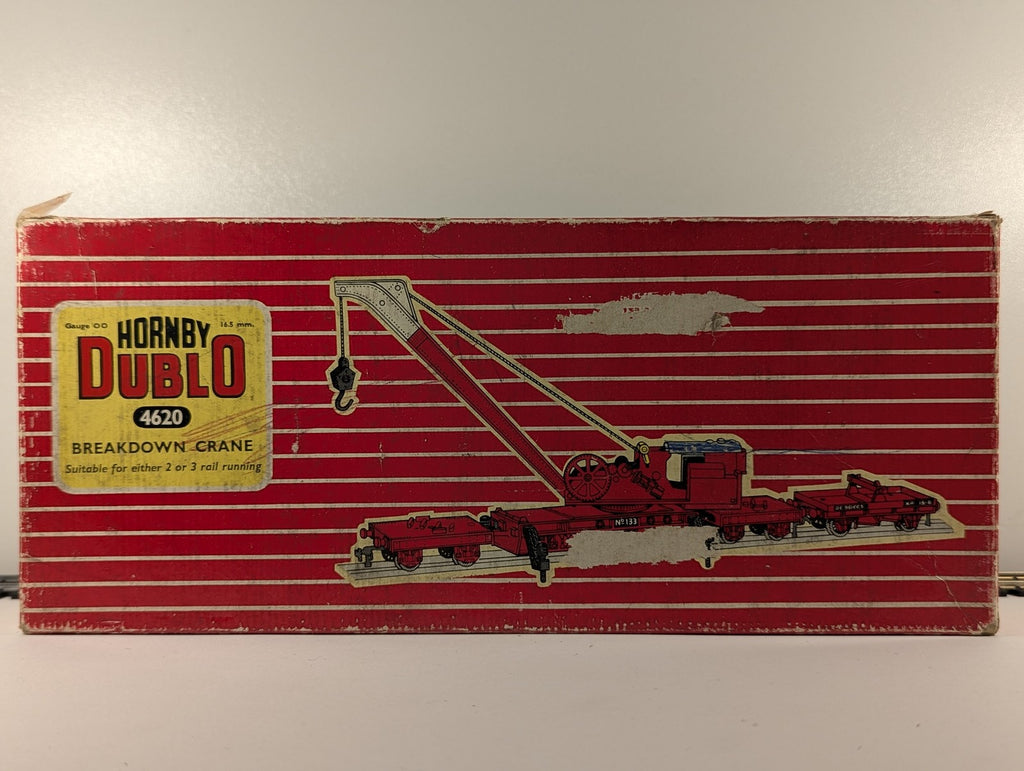 Hornby Dublo OO Gauge Breakdown Crane Black 4620