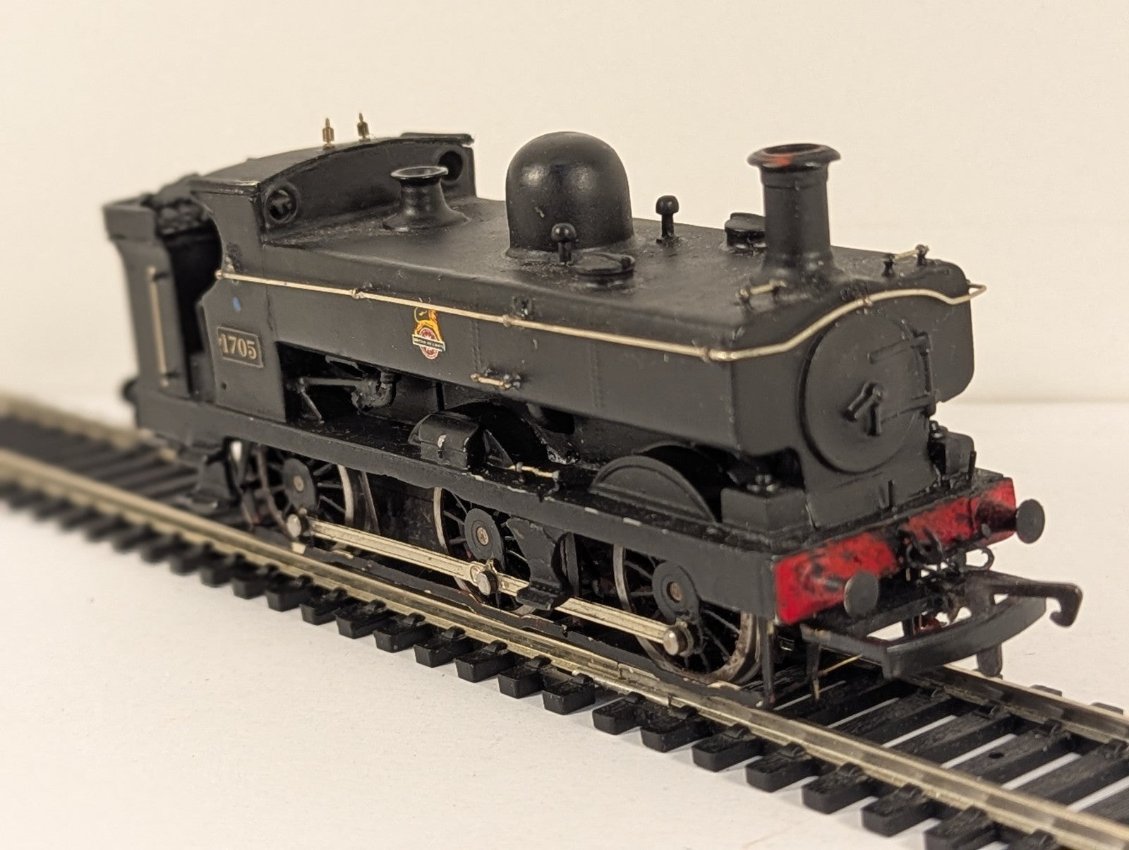 Willis Finecast Kitbuilt GWR 57XX Pannier Tank 1705 BR Black - Boxed
