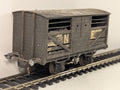 Kitbuilt OO Gauge North Eastern Railway NE Cattle Wagon - Grey