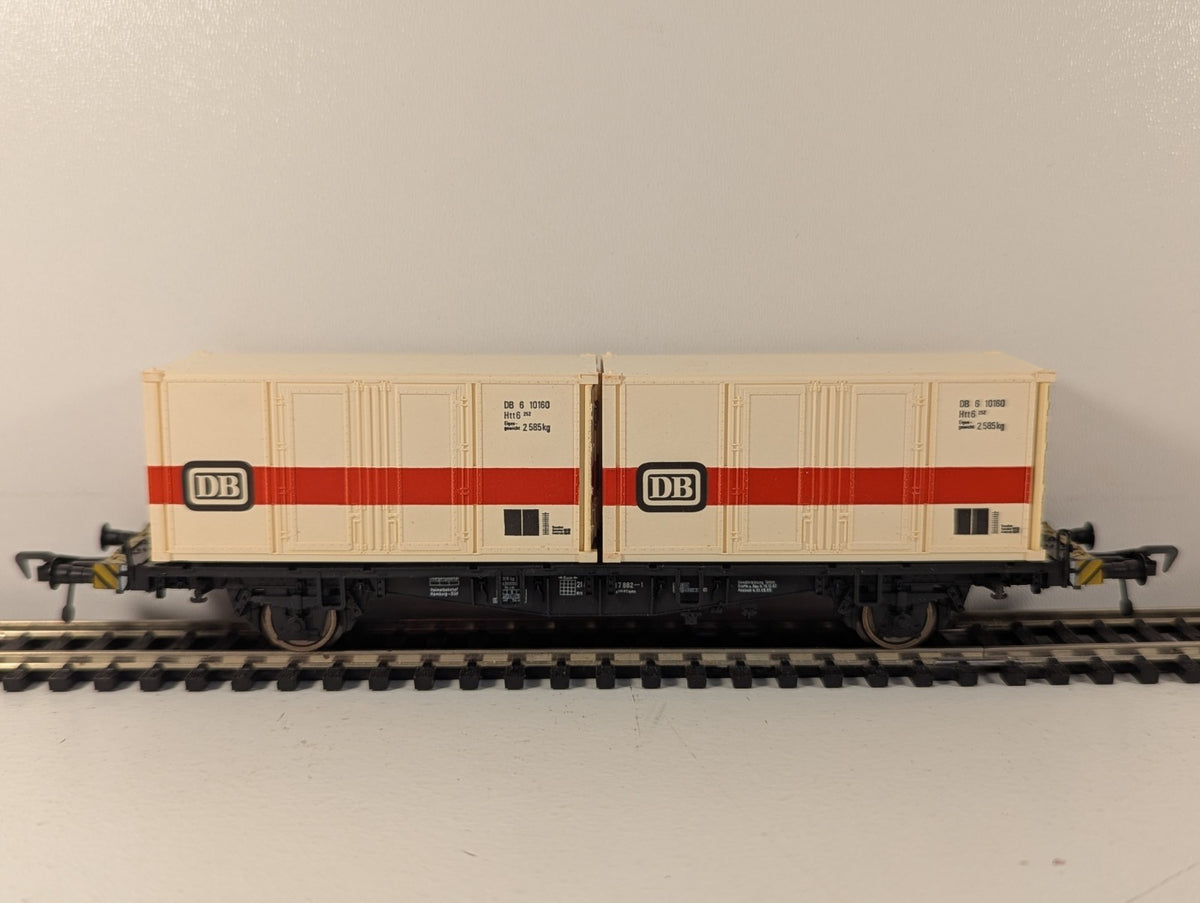 Fleischmann 5232 HO Gauge Deutsche Bahn Container Wagon