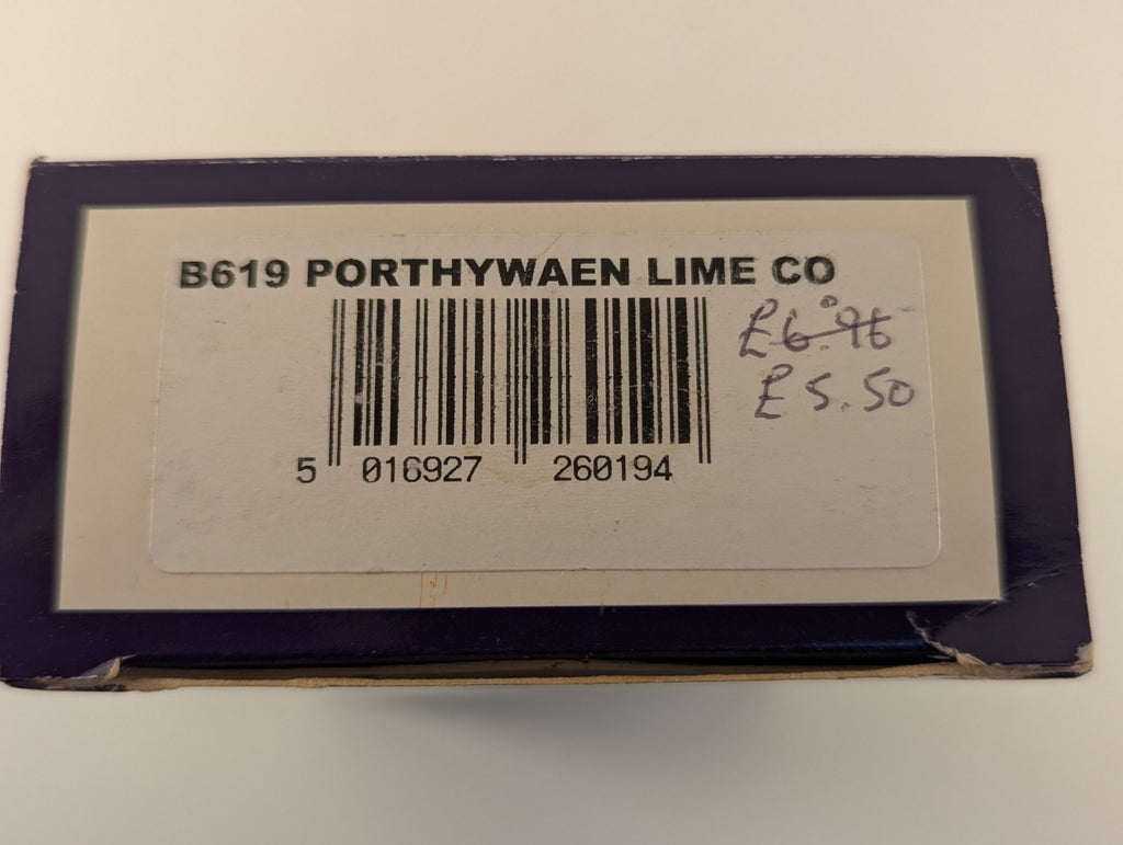 Dapol B619 OO Gauge Porthywaen Lime Co Wagon - Boxed