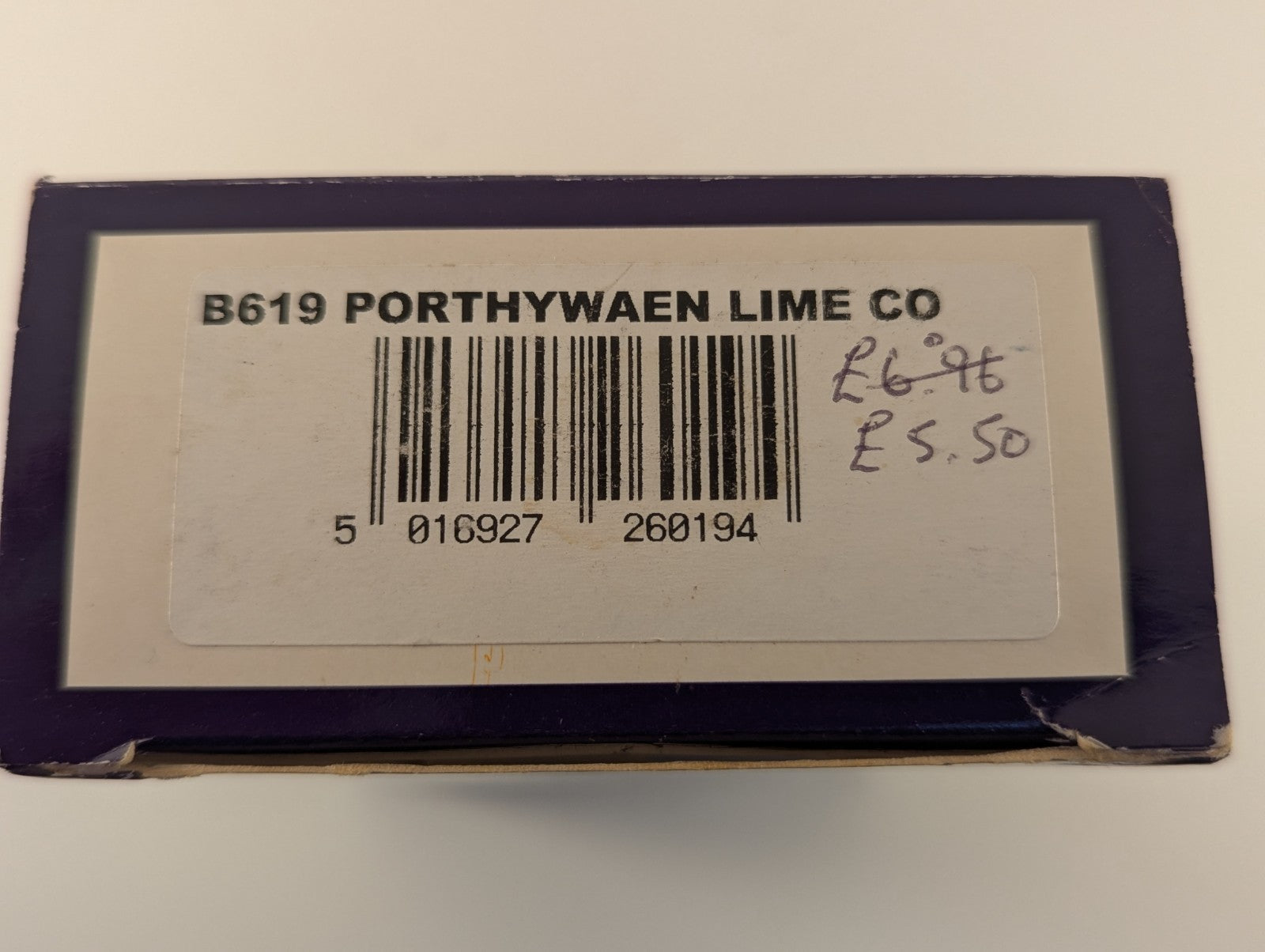 Dapol B619 OO Gauge Porthywaen Lime Co Wagon - Boxed