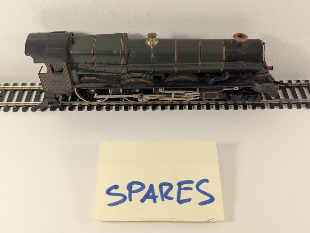 Lima OO Gauge King Class 'King George V' Steam Locomotive 6000 GWR Green - Spare