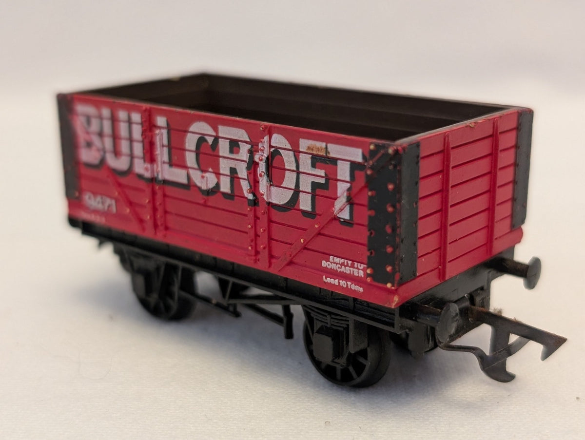 Graham Farish OO Gauge 7 Plank Open Wagon Goods Wagon 9471 Bullcroft