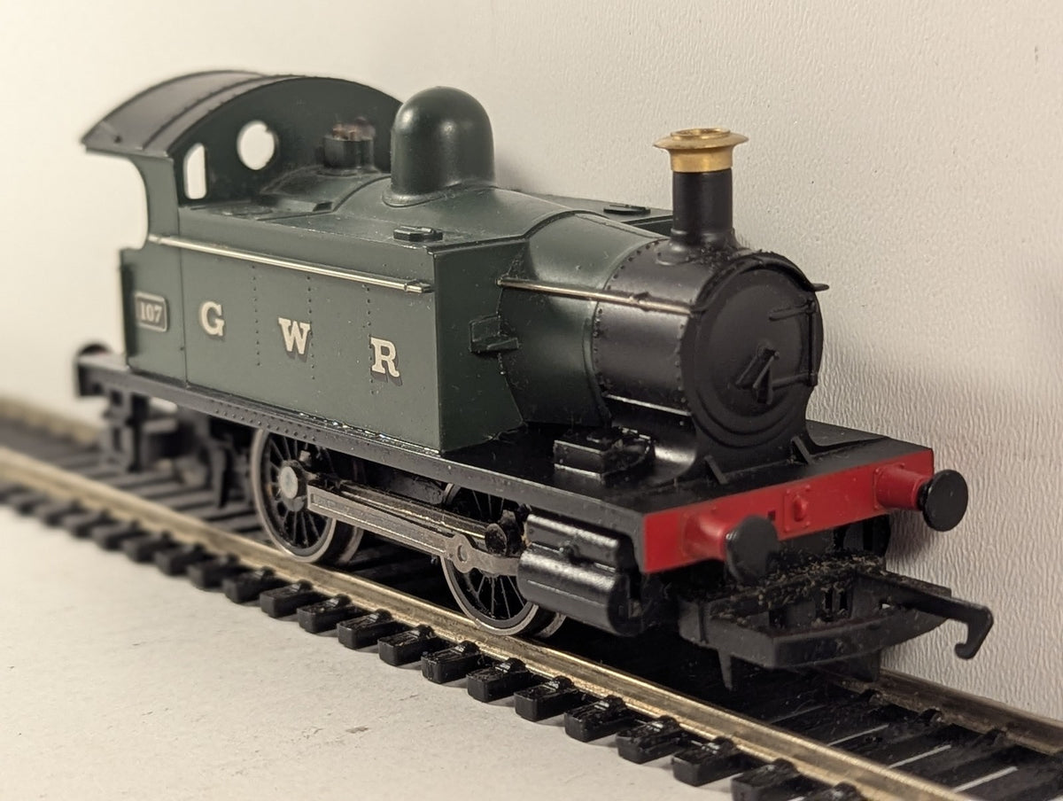 Hornby OO Gauge Holden Class 101 0-4-0T Steam Locomotive 107 GWR Green