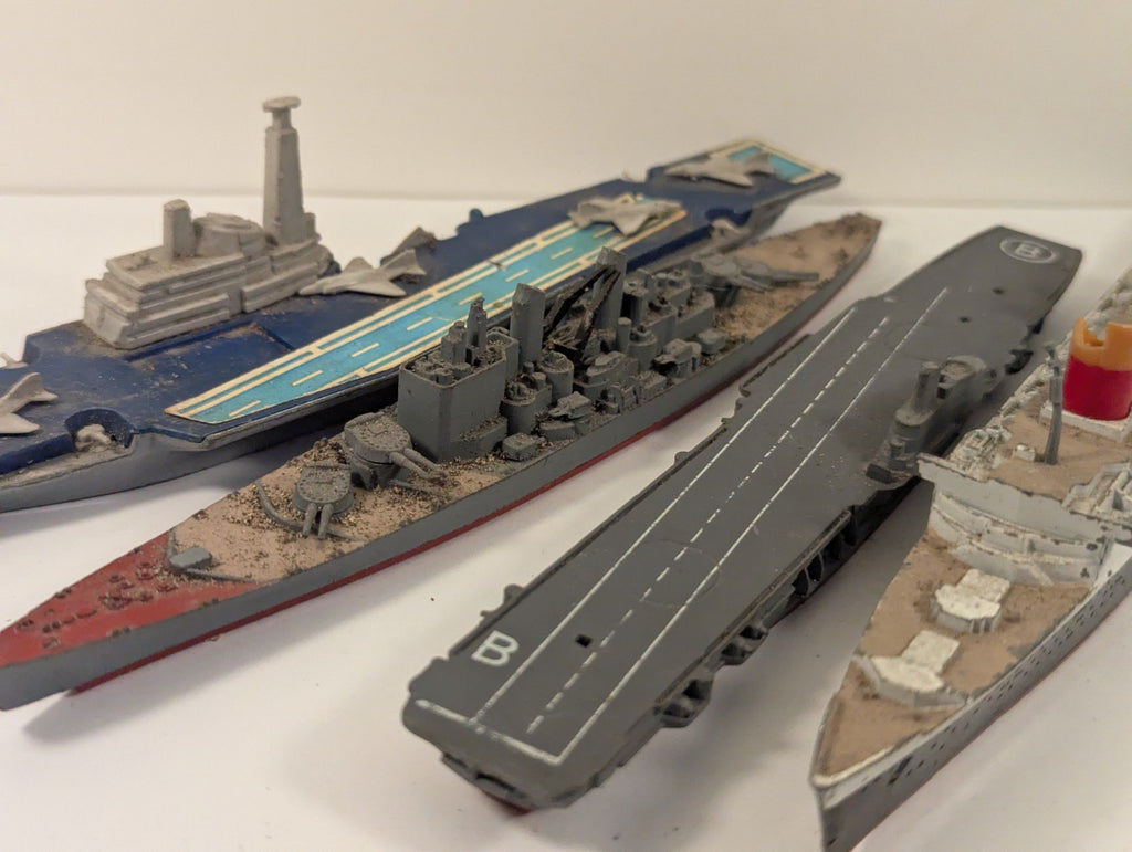 Job Lot Diecast Boat Models Including Matchbox
