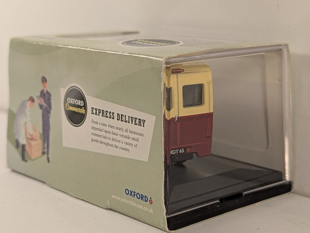 Oxford Diecast 1:76 Scale Scammell Mechanical Horse Rigid Box Van