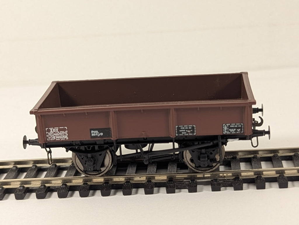 Bachmann OO Gauge 13 Ton Open Wagon ZDV DB746058 BR Bauxite