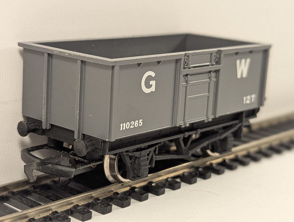 Wrenn OO Gauge 12T Steel Wagon Goods Wagon 110265 GWR Grey W5029