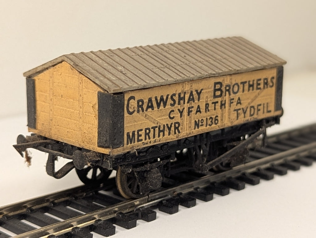 Kit Built Crawshay Brothers Cyfarthfa Merthyr Tydfil Covered Goods Wagon
