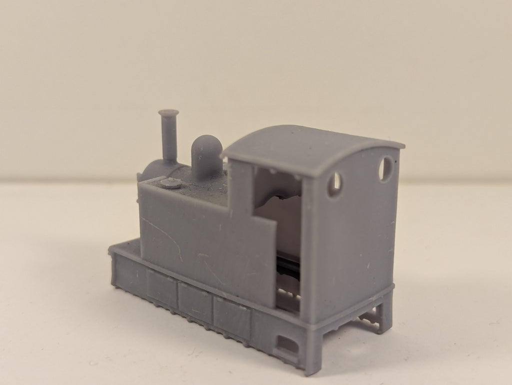 3D Printed OO9 Steam Tram Bodyshell for Kato Chassis