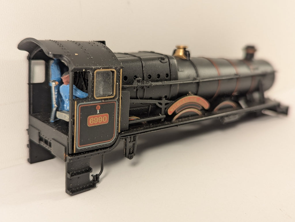 Hornby OO Gauge Modified Hall Class 'Witherslack Hall' Locomotive - Shell Only