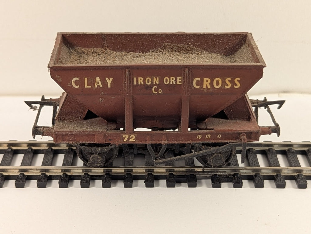 Kit Built OO Gauge Clay Cross Co Iron Ore Hopper Wagon Goods Wagon