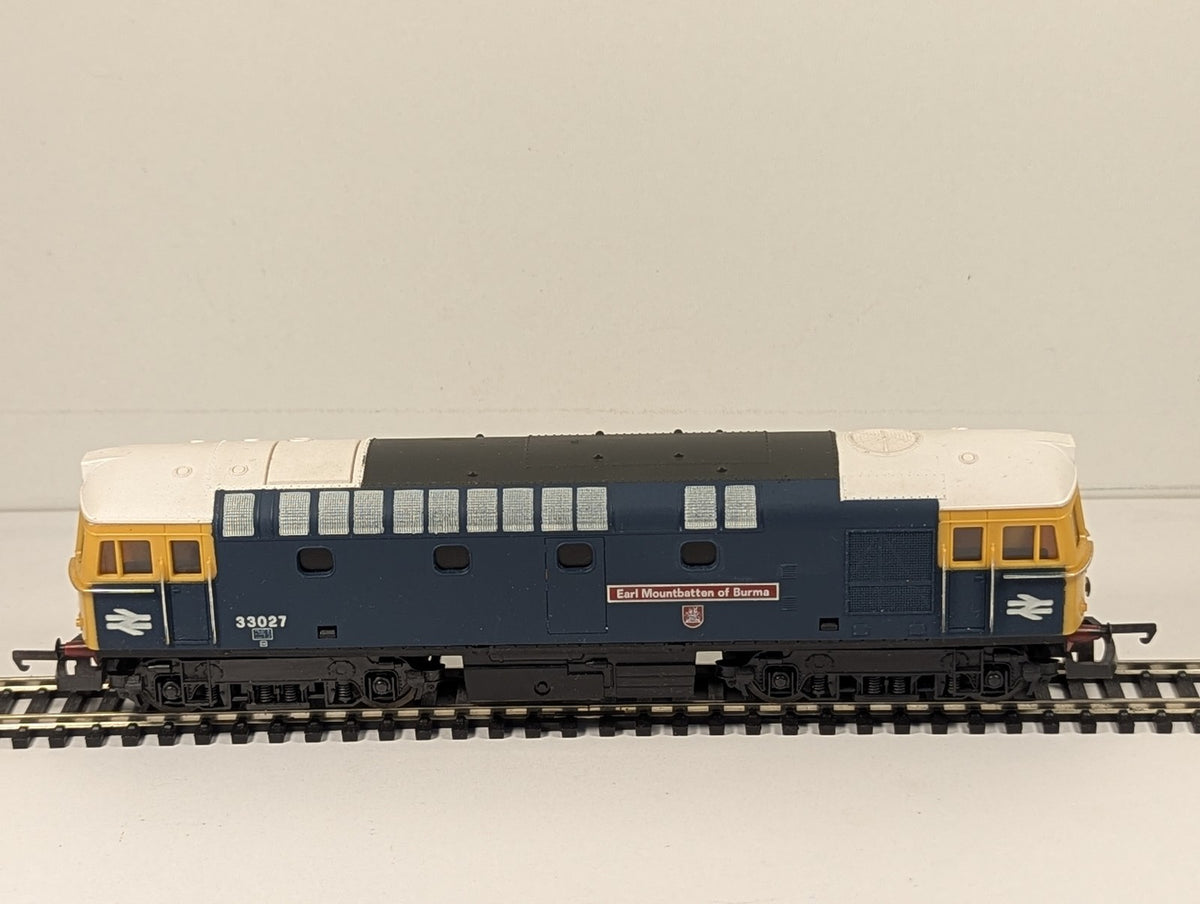 Lima OO Gauge Class 33 33027 'Earl Mountbatten of Burma' Diesel Locomotive