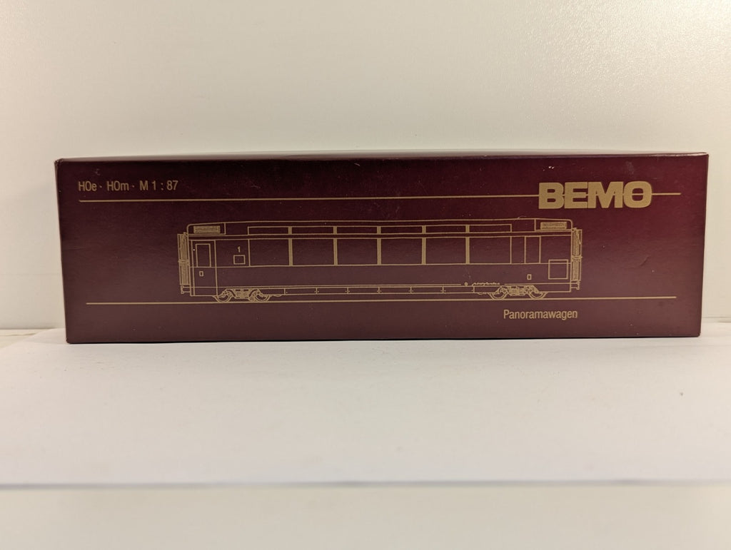 Bemo 3288 208 HOe Gauge Furka-Oberalp Glacier Express First Class coach - boxed