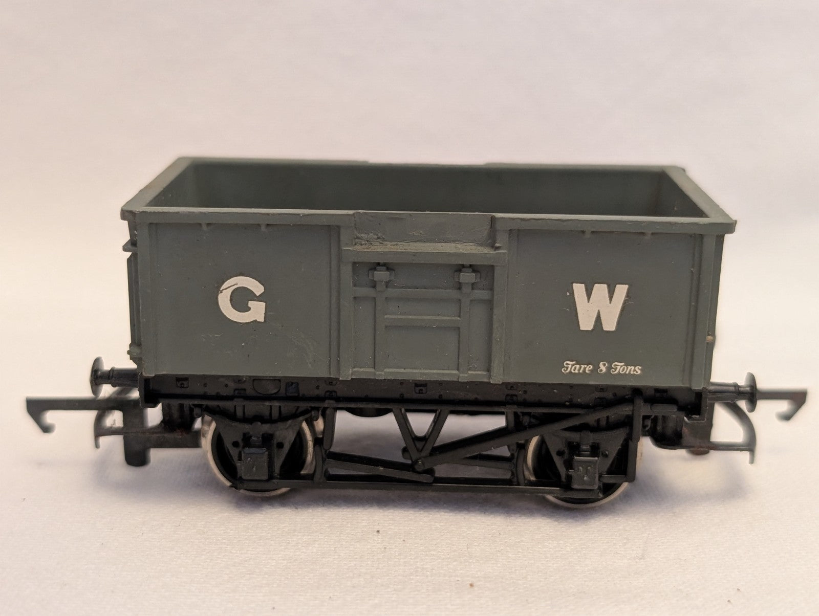 Hornby OO Gauge GWR 5 Plank Open Wagon Goods Wagon B75301 GWR Grey