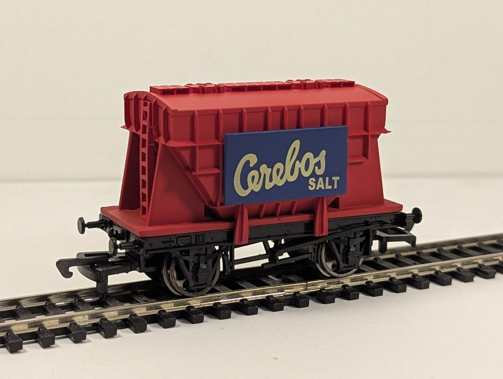 Dapol OO Gauge Presflo Hopper Wagon Goods Wagon Cerebos Salt Red B582