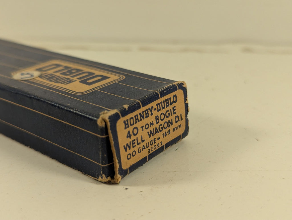 Hornby Dublo 32059 40 Ton Bogie Well Wagon OO Gauge - Boxed