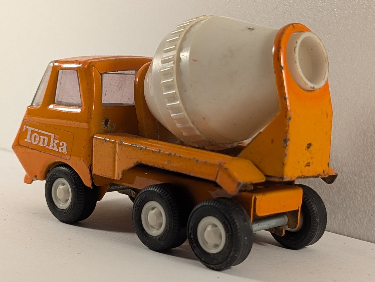 Tonka Mini Tonka Cement Mixer Die-cast Cement Mixer Orange and White 35010