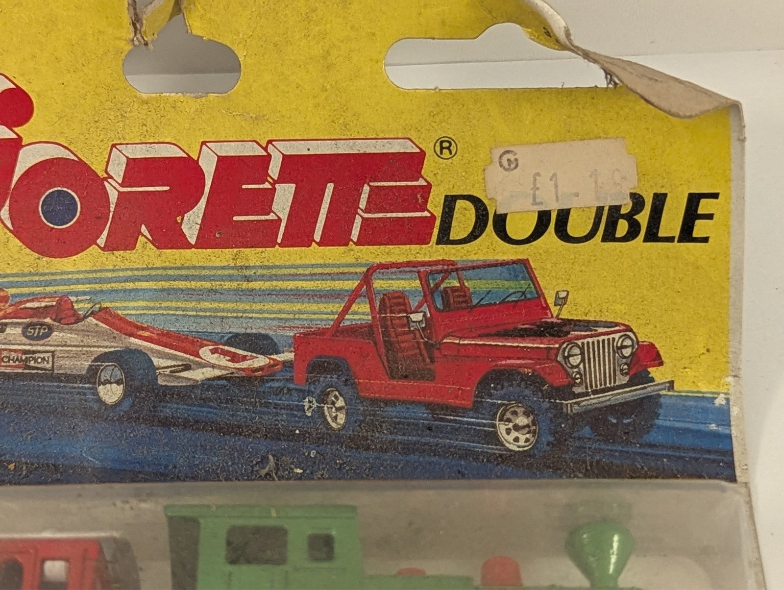 Majorette Double Series No.300 Western Train Set 1:87 Scale - Boxed