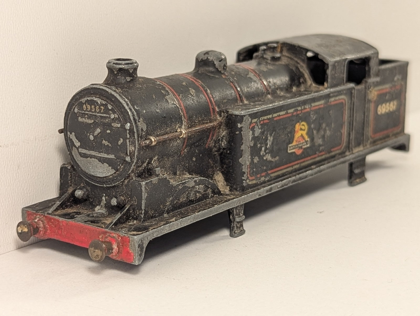 Hornby Dublo OO Gauge Class N2 0-6-2T Locomotive Body Shell 69567 BR Black