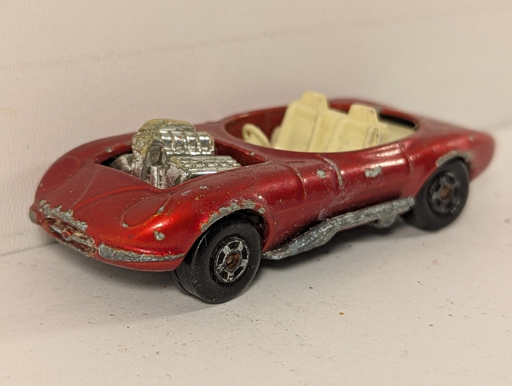 Matchbox Hot Rod Draguar Die-cast Car Red 36