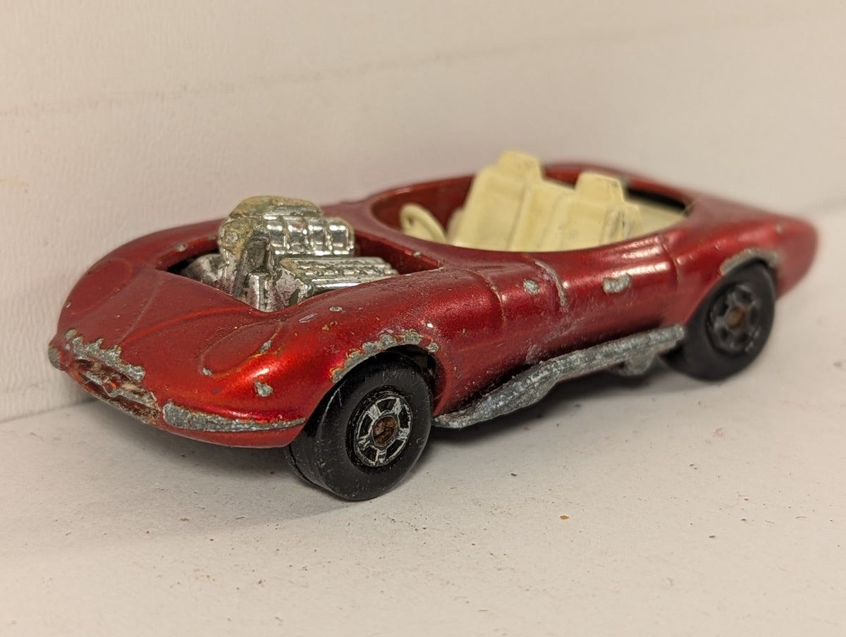 Matchbox Hot Rod Draguar Die-cast Car Red 36
