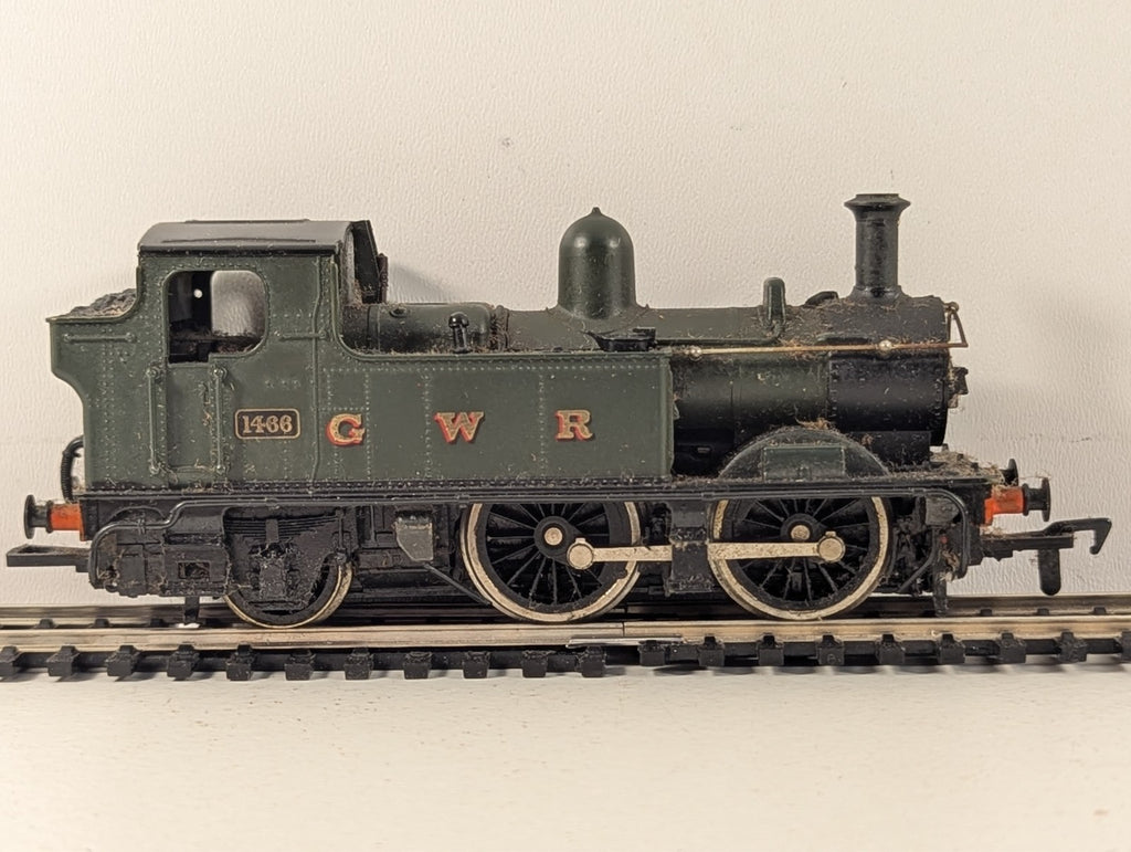 Airfix 54152-7 GWR 1400 Class 0-4-2 Tank Locomotive OO Gauge - Boxed -Non-Runner